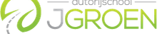 Logo Autorijschool J Groen