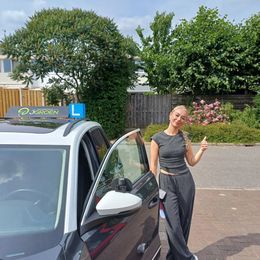 Geslaagde leerling van Autorijschool J Groen